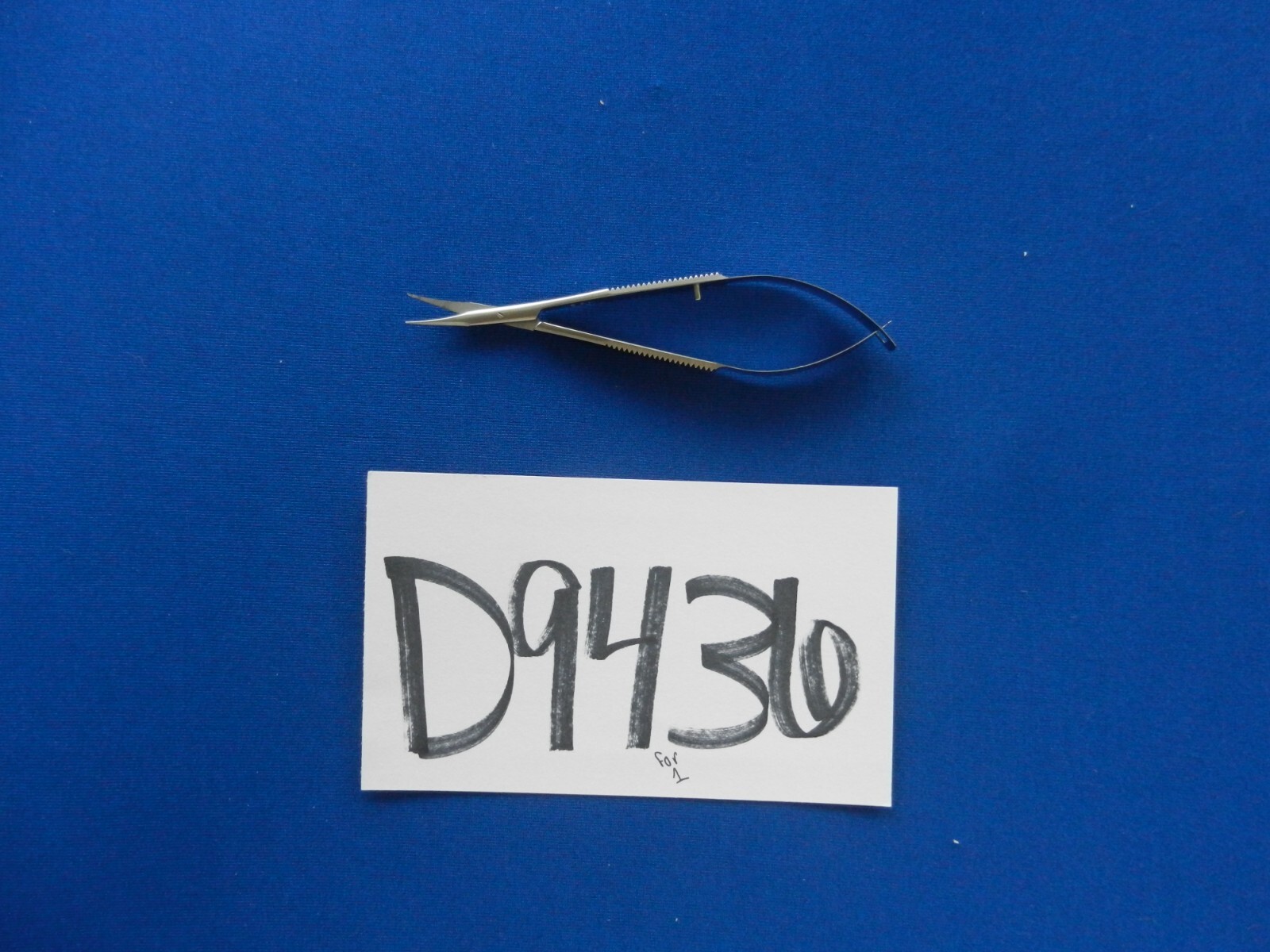 D9436 ASSI (SCT) Westcott Curved Tip Ophthalmic Scissors 11cm Length 10102-11