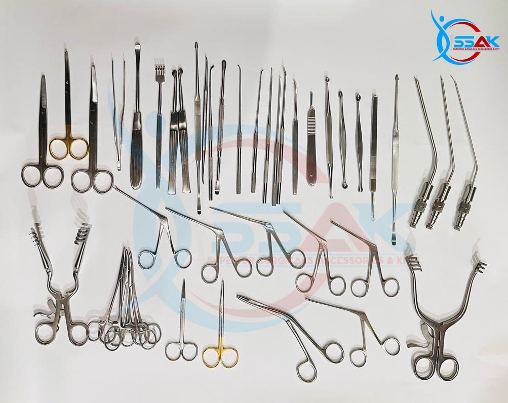 Mastoid Ear Surgery Instruments Set ENT Instruments Mastoidectomy Set