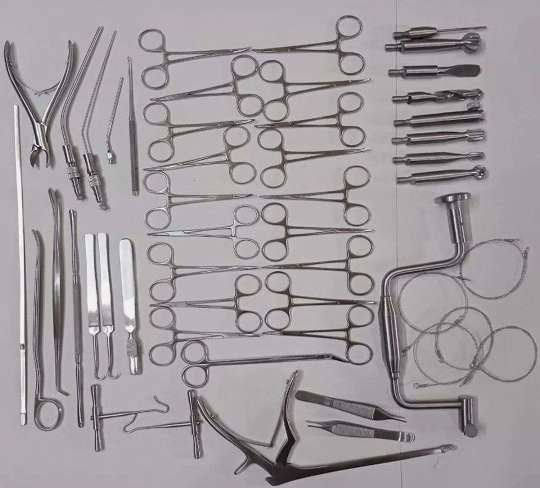 Craniotomy Surgical Instruments Set Orthopedic Neurosurgery Tools