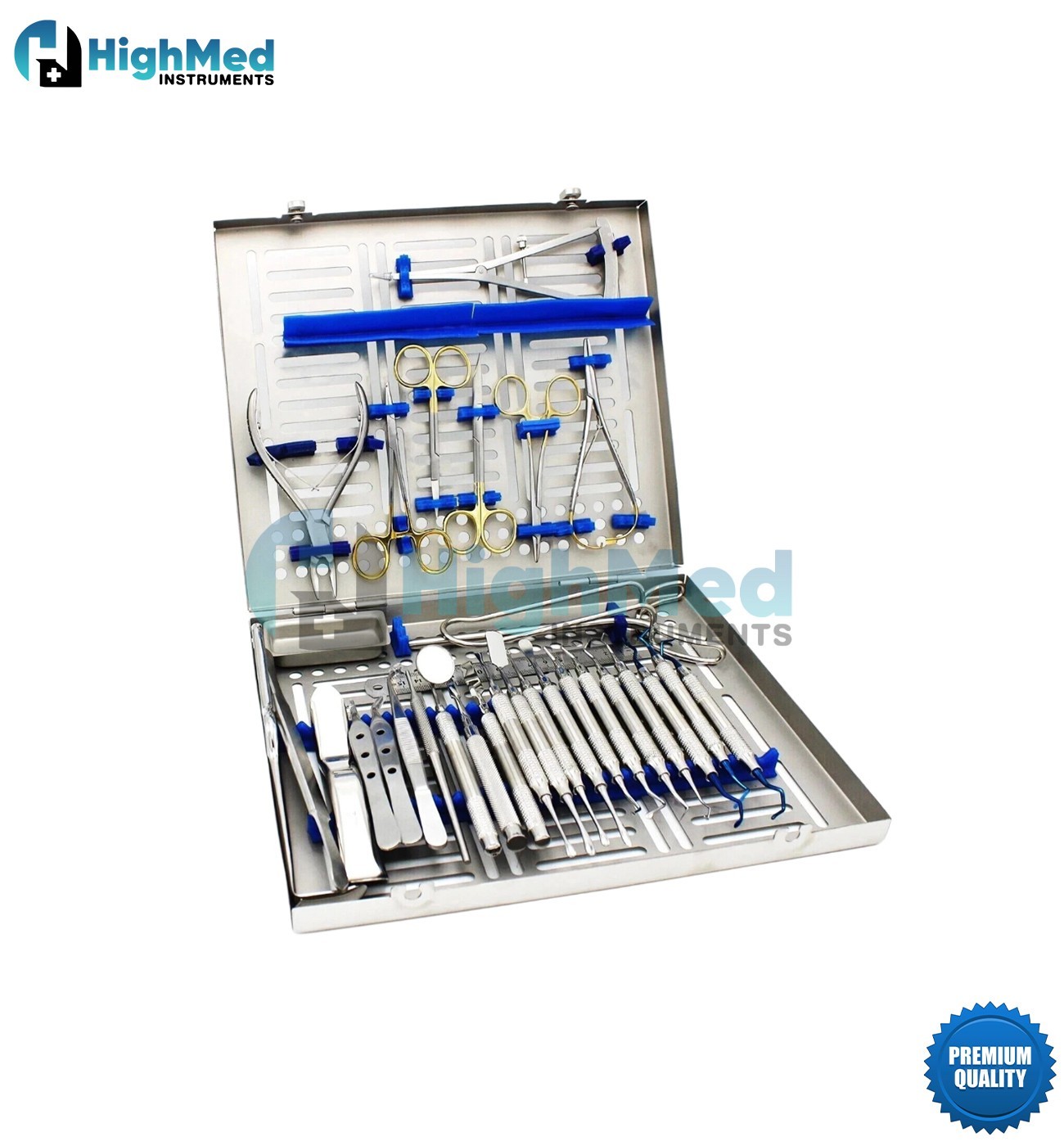 Periodontal Instruments Kit Dental Implants Surgical Orthodontics 33 PCS