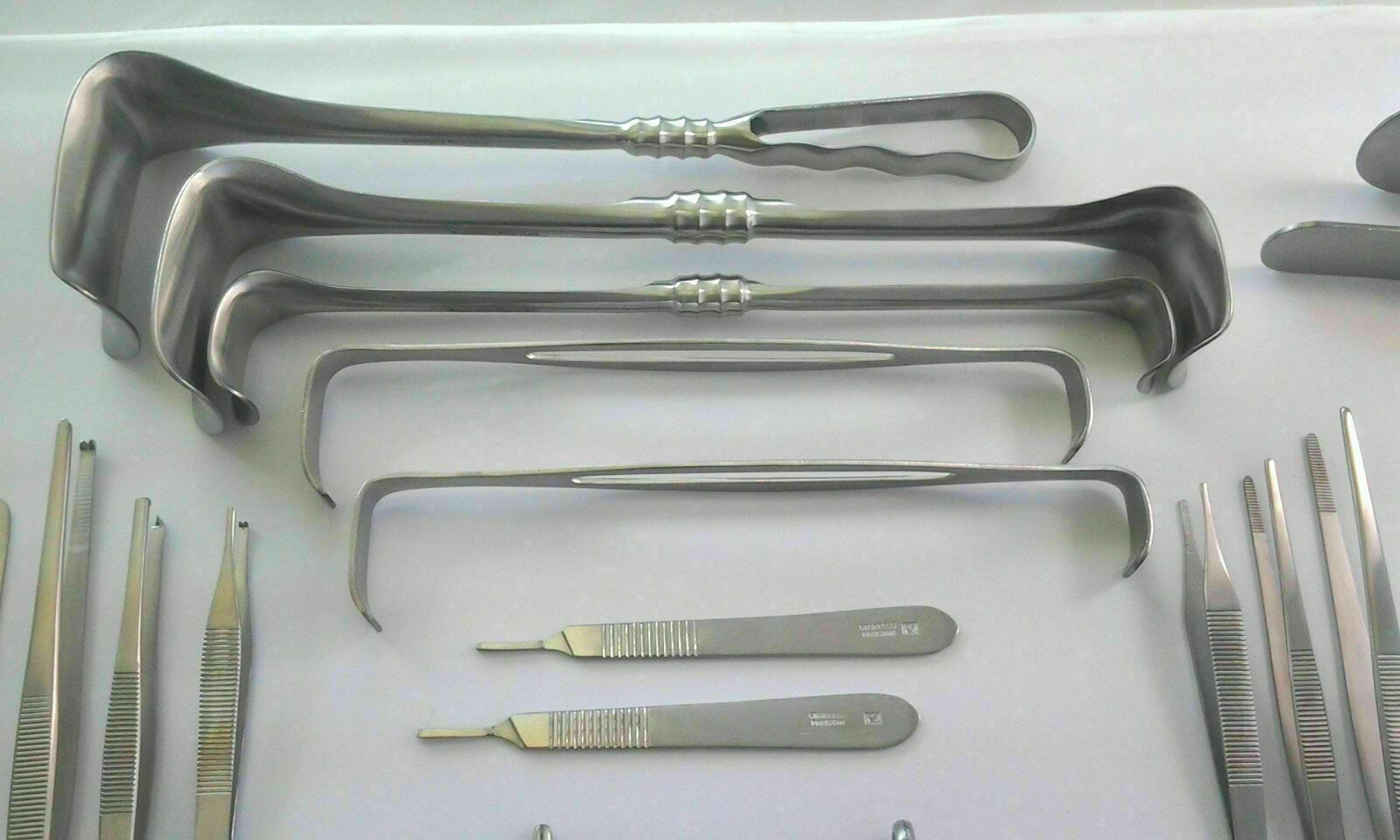 Basic Laparotomy Set 104 Pcs Surgical Instruments Surgery Medical Abdominal Gold