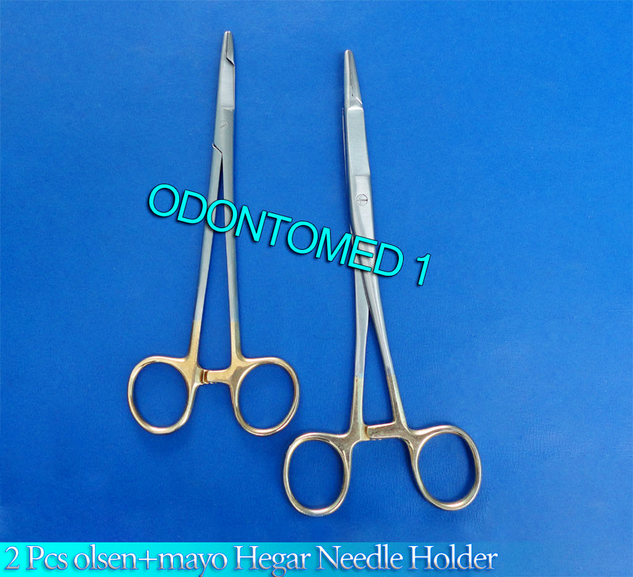 2 T/C Mayo Olsen Hegar Needle Holder 7″+6″ Surgical Instruments