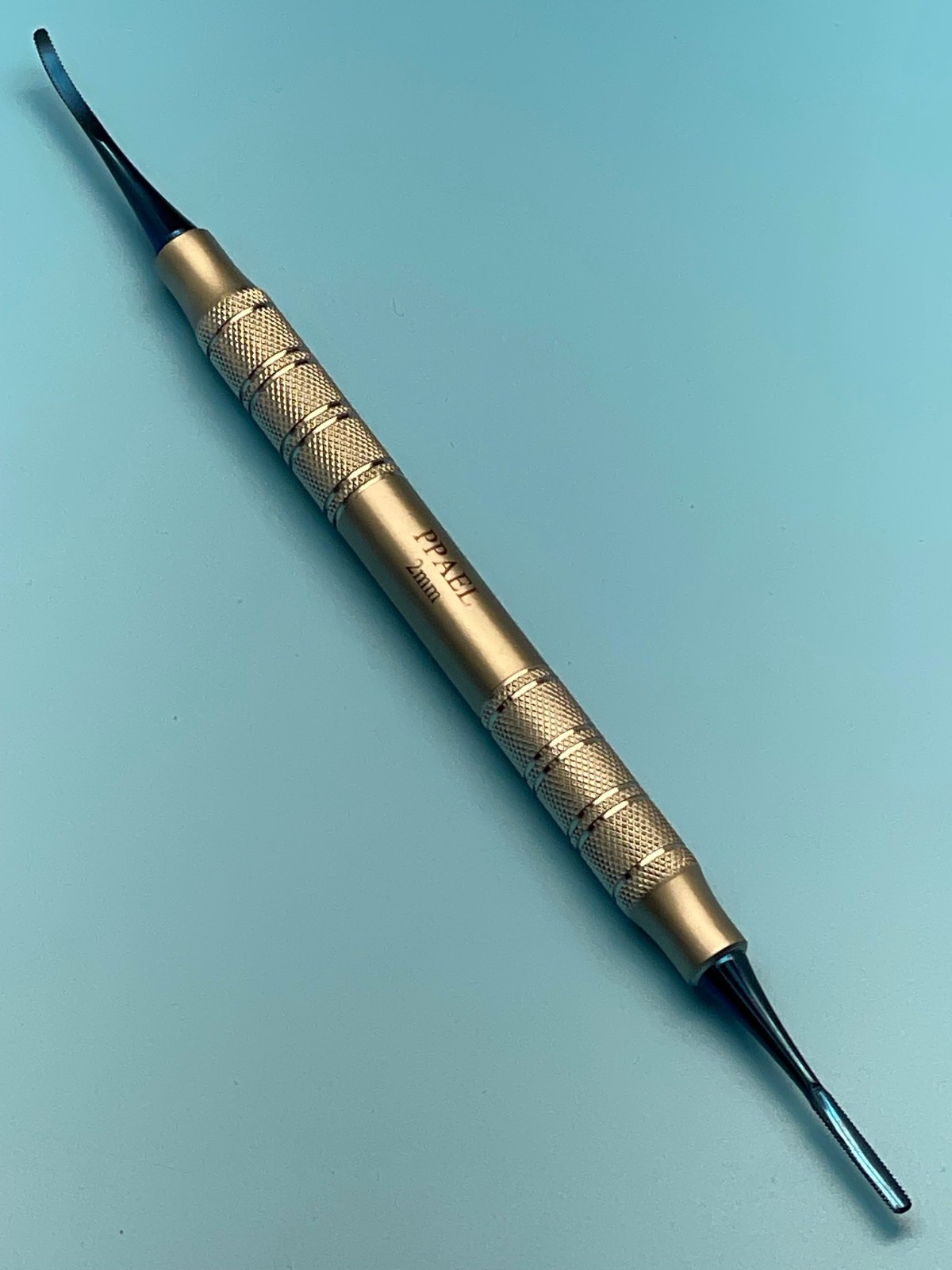 Dental Periotomes PPAEL 2mm wide, Curved/Straight Serrated Blades