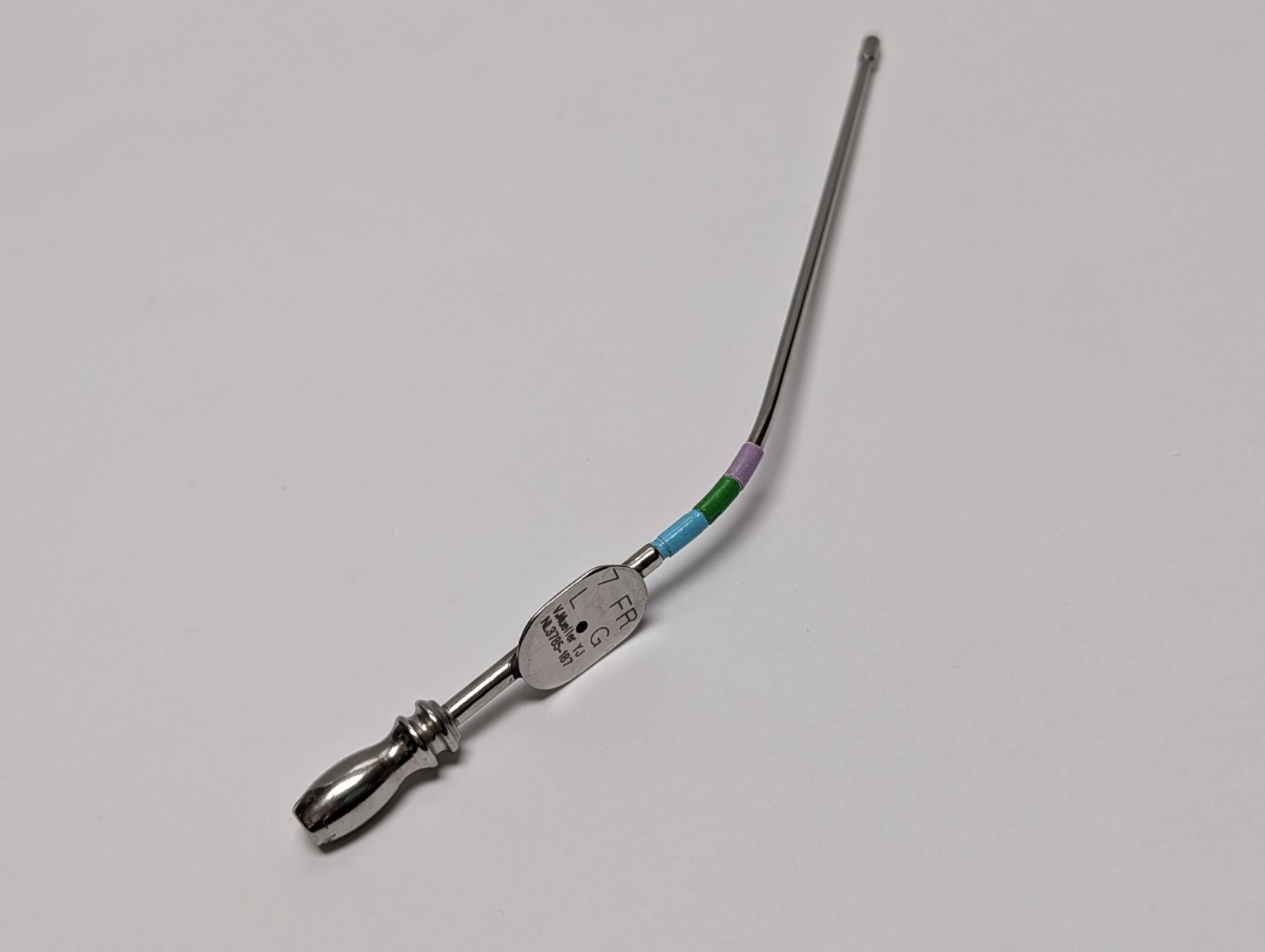 V.MUELLER NL3785-187 Rhoton-Merz Suction Tube 7Fr (USED).