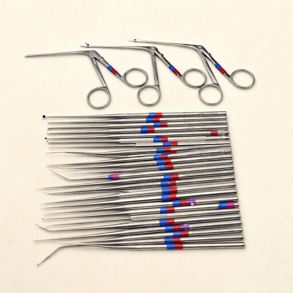 30 PCs Storz Tympanoplasty / Stapedectomy ENT Surgery Set