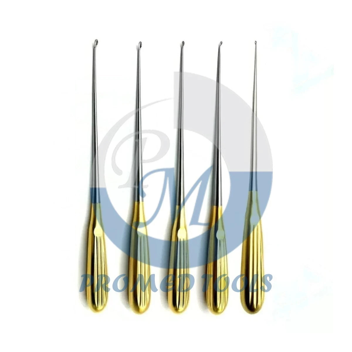 Orthopedic Bone Curettes 5 Pieces Set orthopedic Spine Instruments