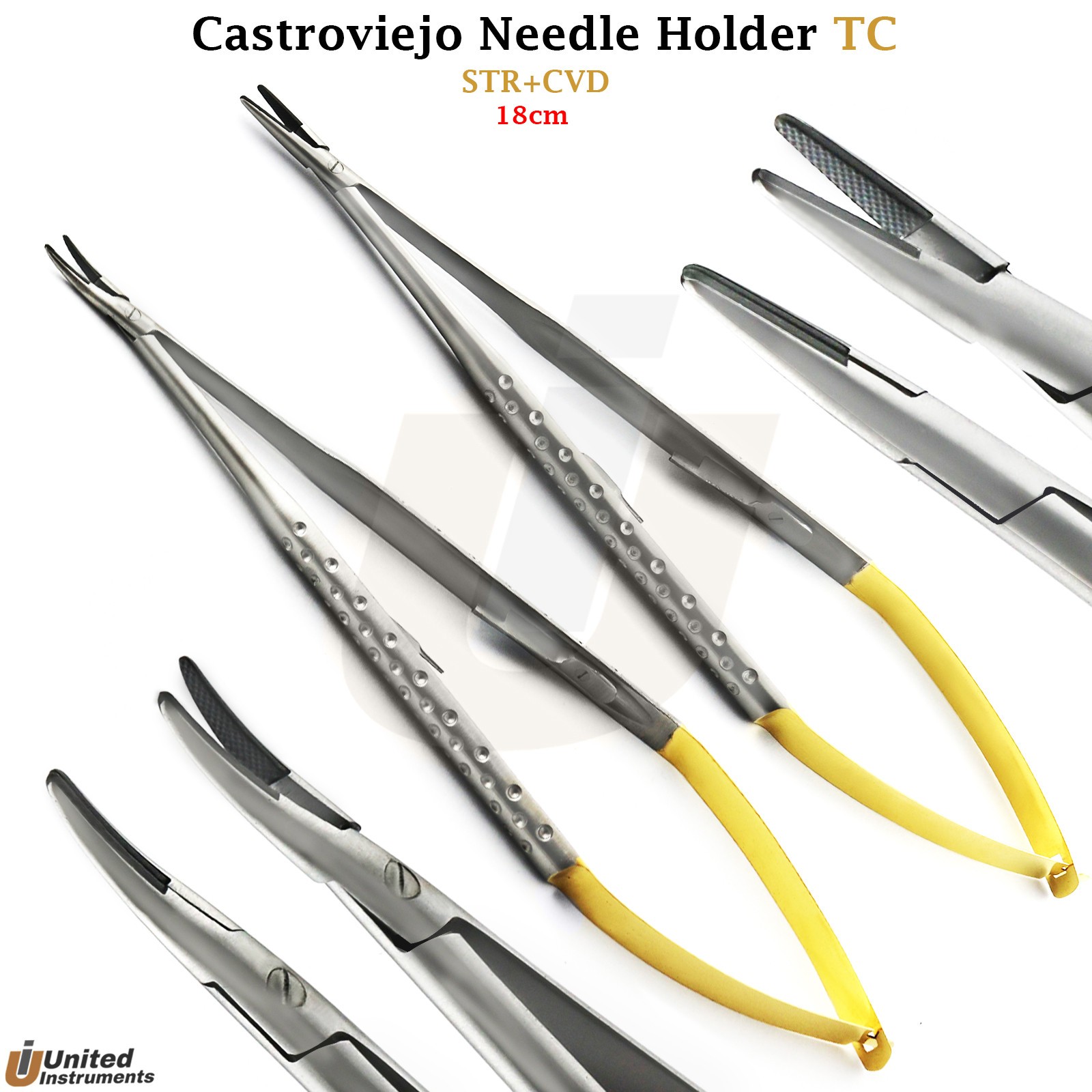 Basic OR Fine Surgery Kit Veterinary Surgical Needle Holder Tweezers Scissors