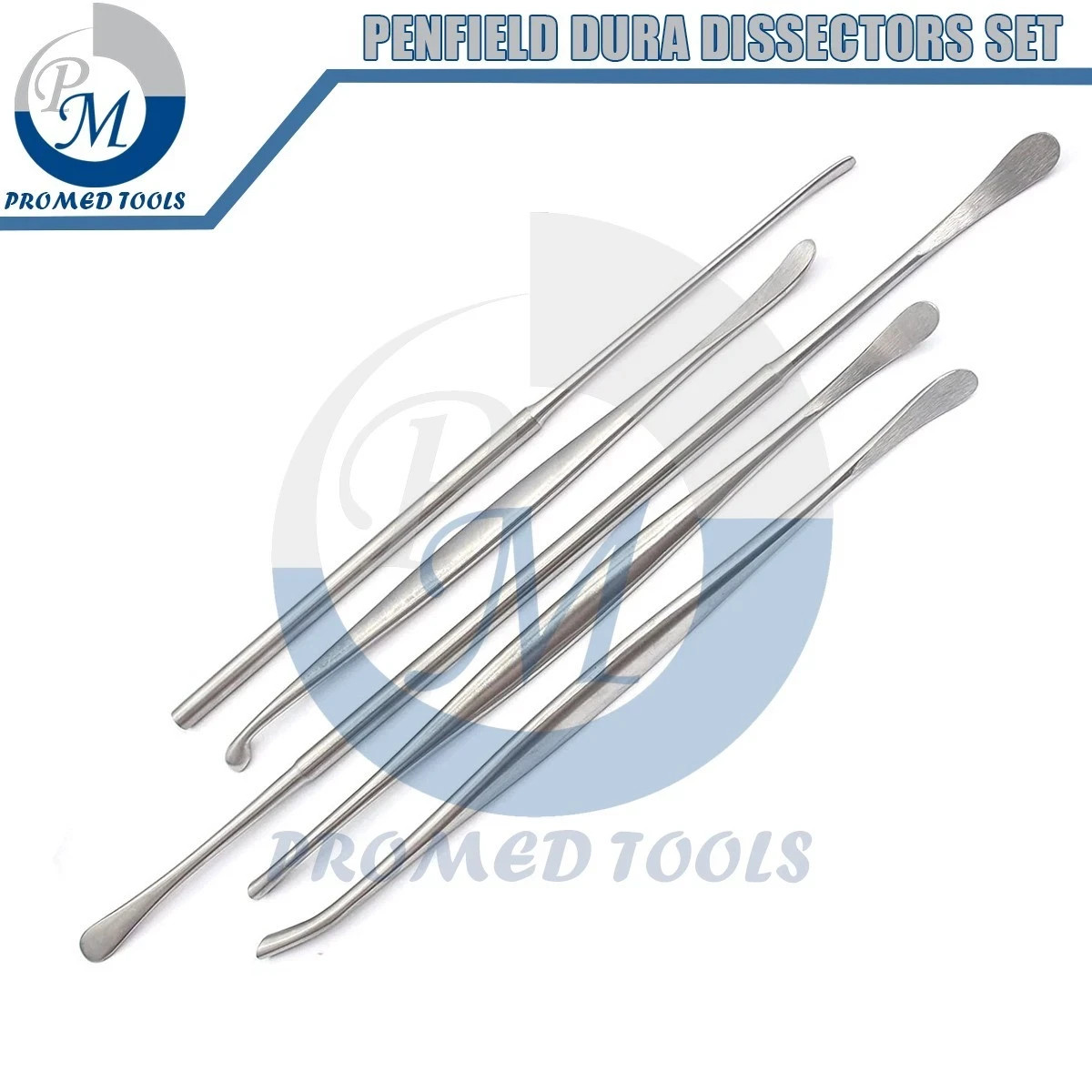 Set Of 5 pieces Penfield Dura Dissectors Set Surgical Instruments