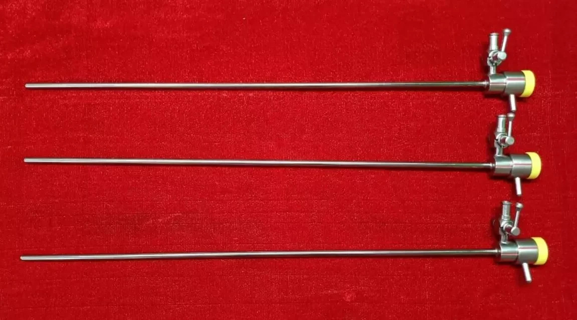 Hysteroscopy Diagnostic Sheath 2.9mm Single Channel Best Quality Reusable – 3pcs