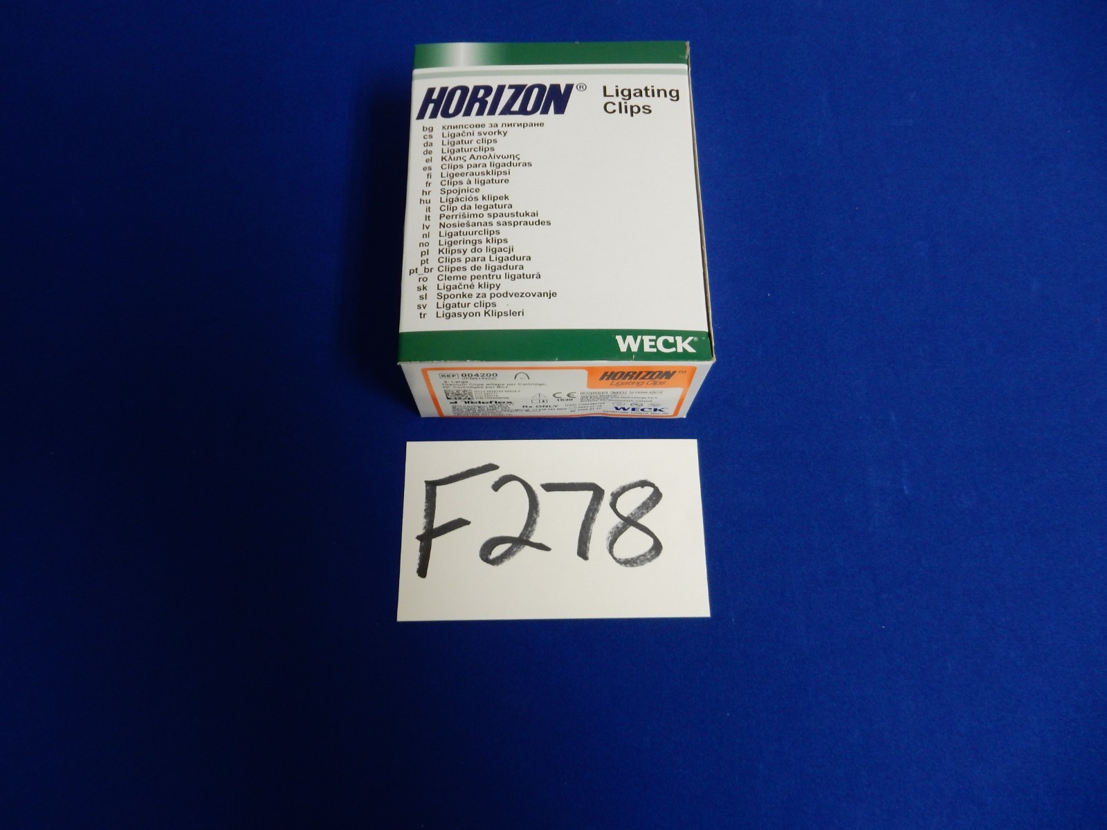 Weck Horizon 004200 Titanium Large Box of 20