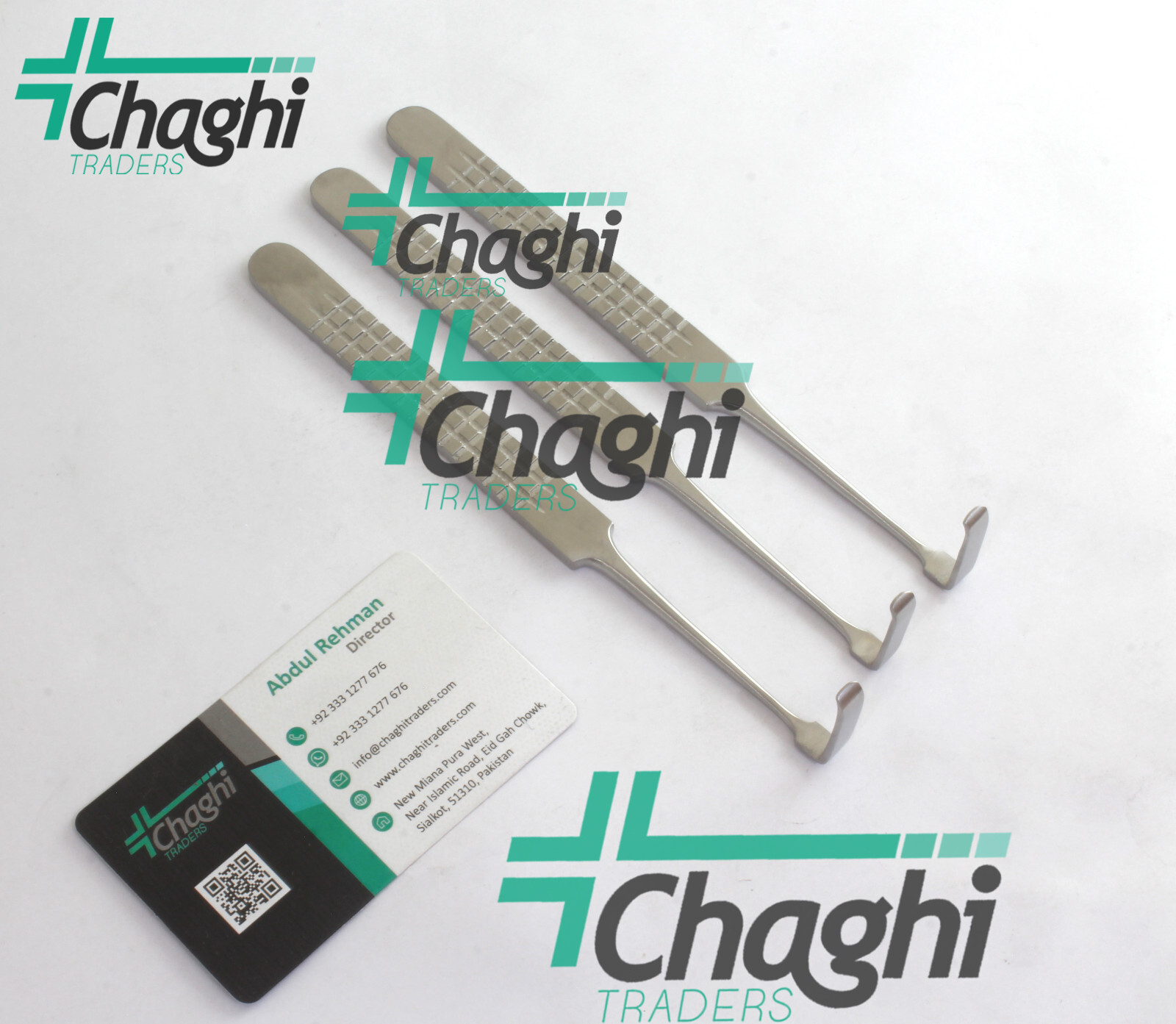 Langenbeck Green 16cm 24 x 6 mm 6 PCs Surgical Instruments By Chaghi Traders