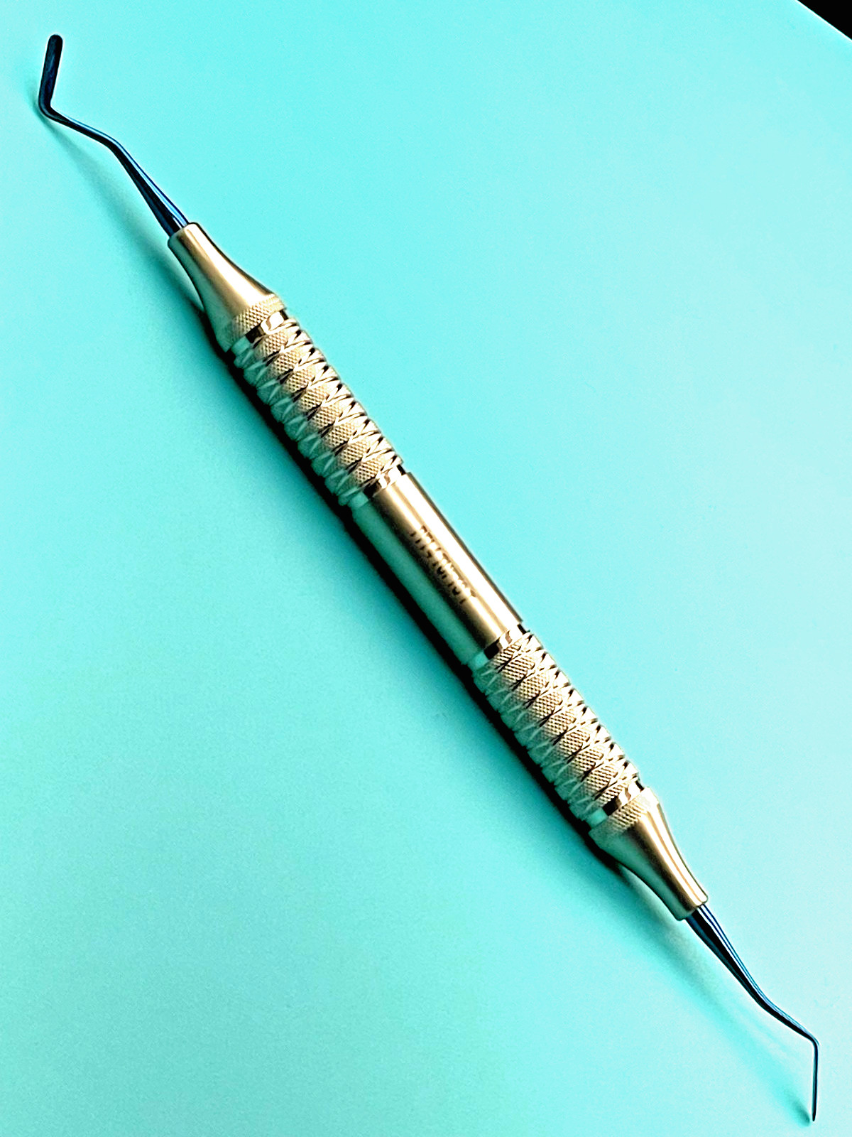 Dental Plastic Filling Instruments PFI4 TUFTS, Titanium Blue Coated Tips