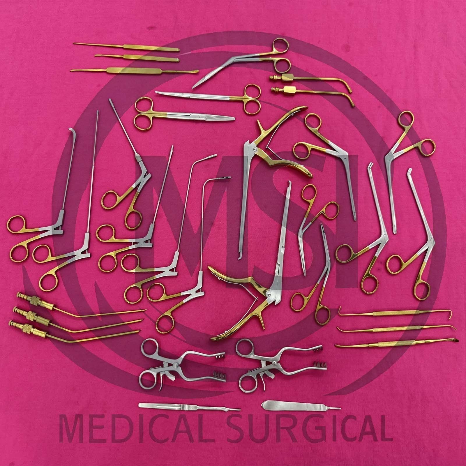 Fess Instruments Set Endoscopic Sinus Surgery German Steel ENT Instruments Set
