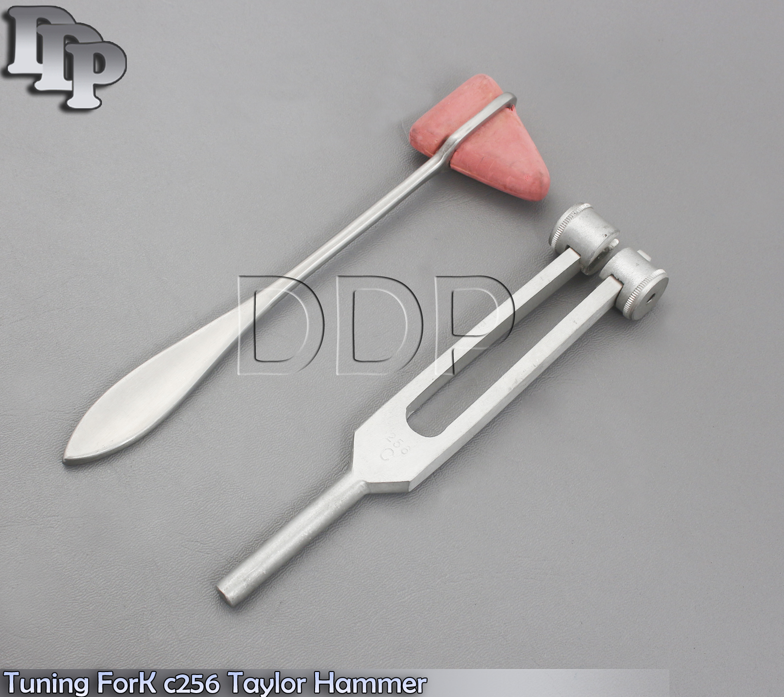 Hammer +Tuning Fork 256C ENT Surgical Medical Instruments Exam Diagnostic Tools