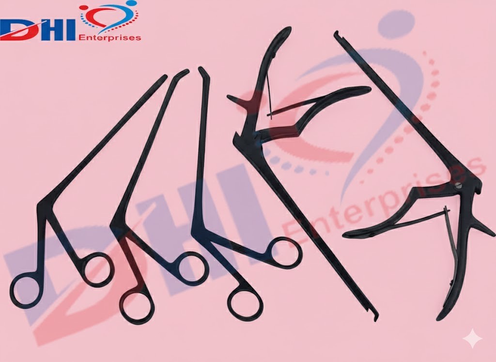 Ferris-Smith Kerrison Punches & Rongeur Forceps Set Of 5 Surgical Orthopedic DHI