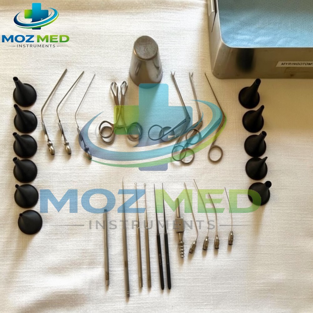 Shea Ear Operation Myringotomy Surgical Instruments Set | ENT Precision Tools