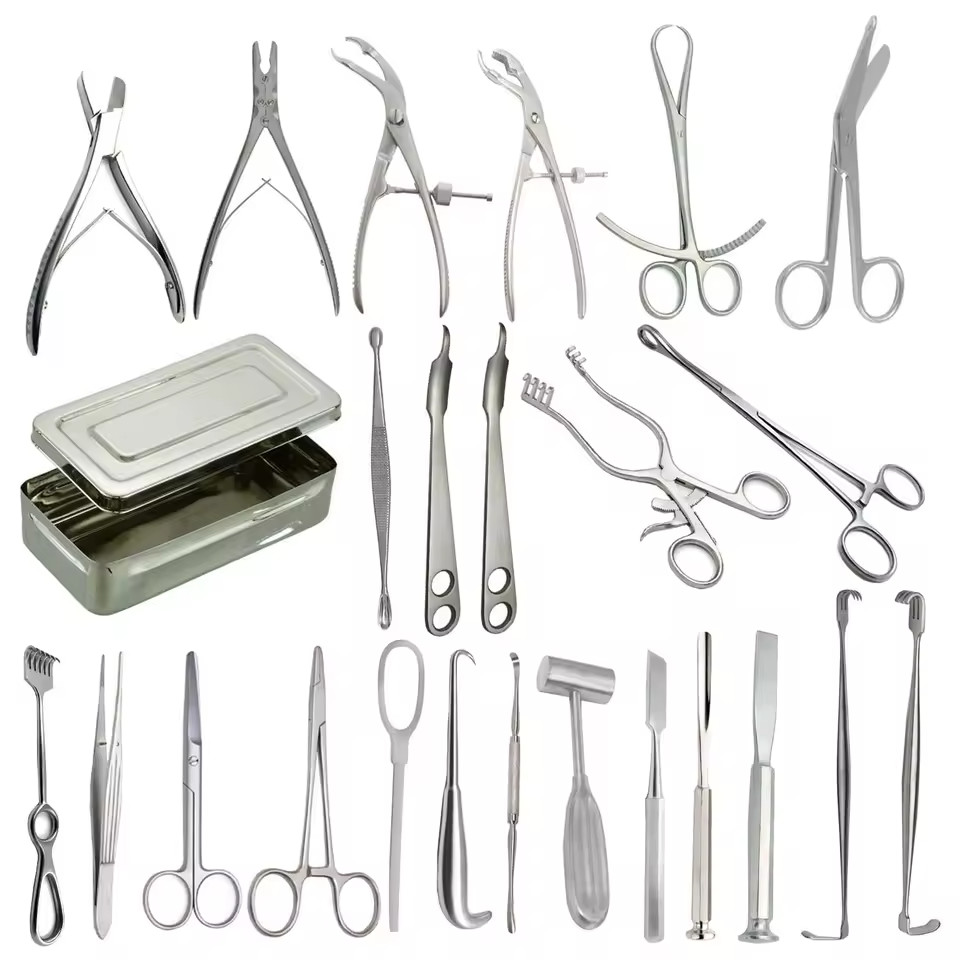 17 Pcs Orthopaedic Amputation Surgery Set Basic Bone Medical Tissue OP-272