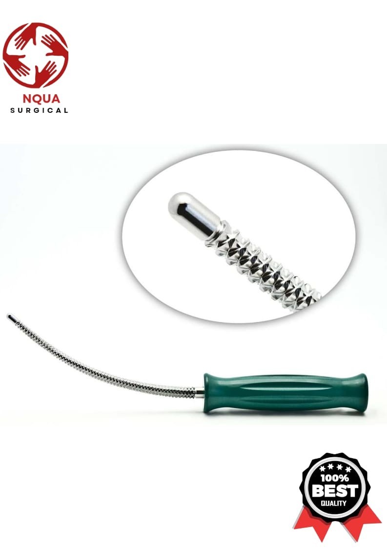 Unger Canal Finder Rasp 11 Inch Curved Phenolic Handle Surgical Instrument