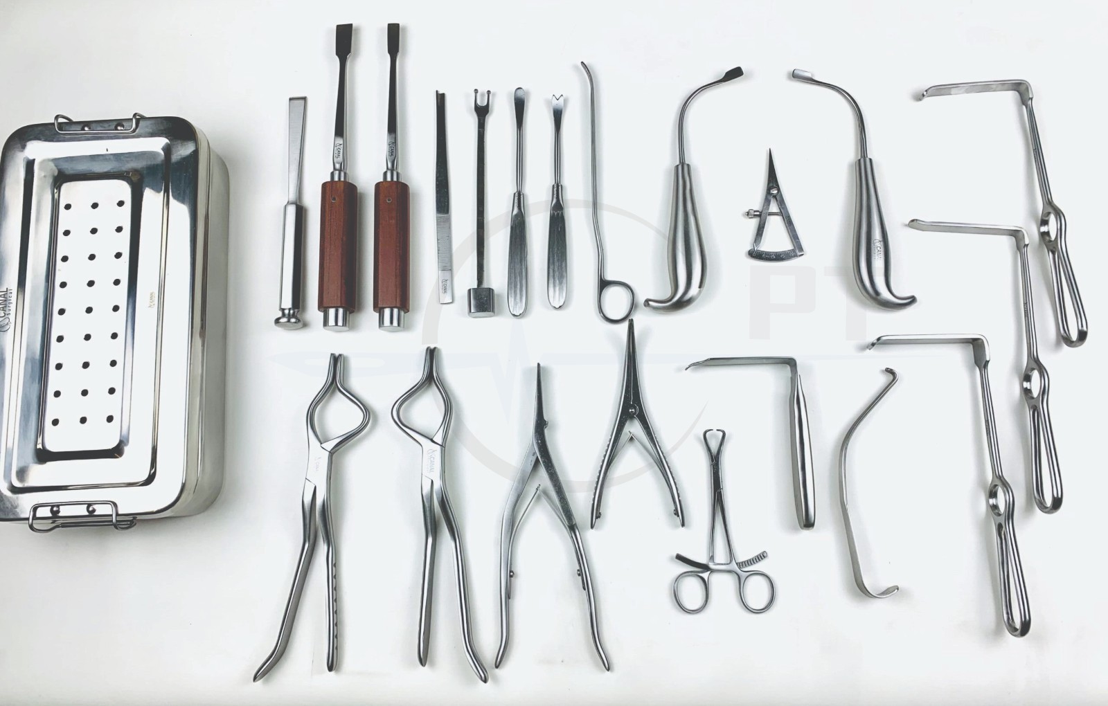 Maxillofacial Surgery Orthognathic Instruments Plastic Surgical Set Of 22 Pcs