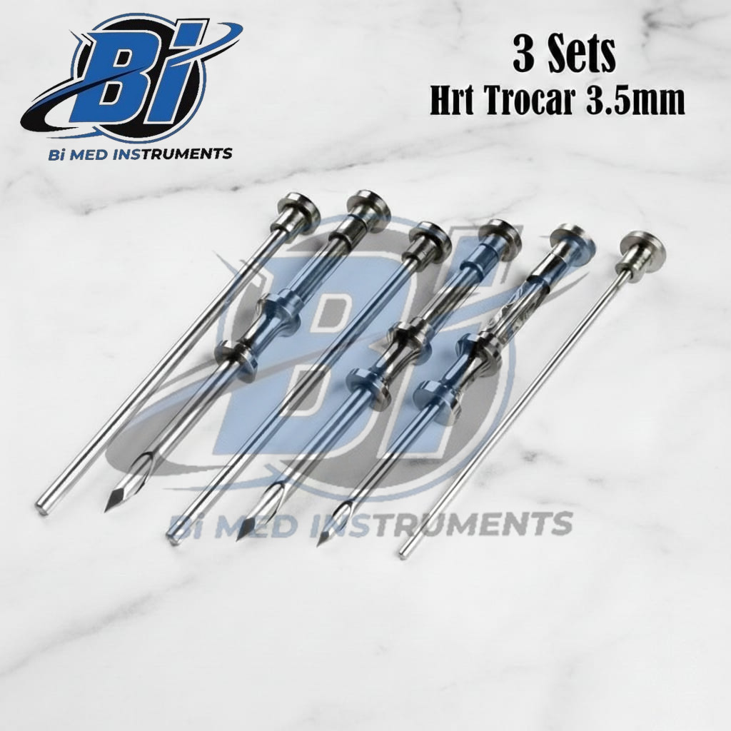 HRT Trocar 3.5 mm Hormone Replacement Pellet Insertion Trocars kits 3 Sets