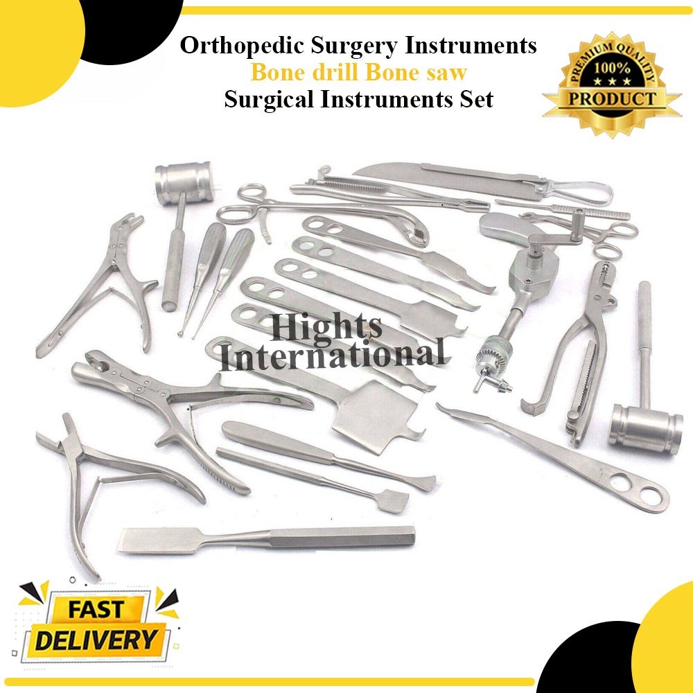 Orthopedic Surgery Instruments Set Bone drill Bone saw