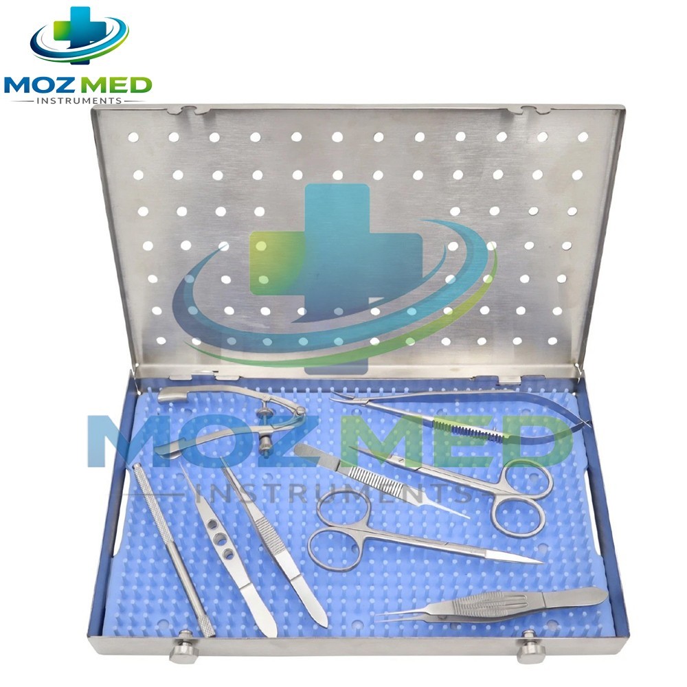 10 Pcs Pterygium Ophthalmic Kit for Eye Surgery Ophthalmic Surgical Instruments