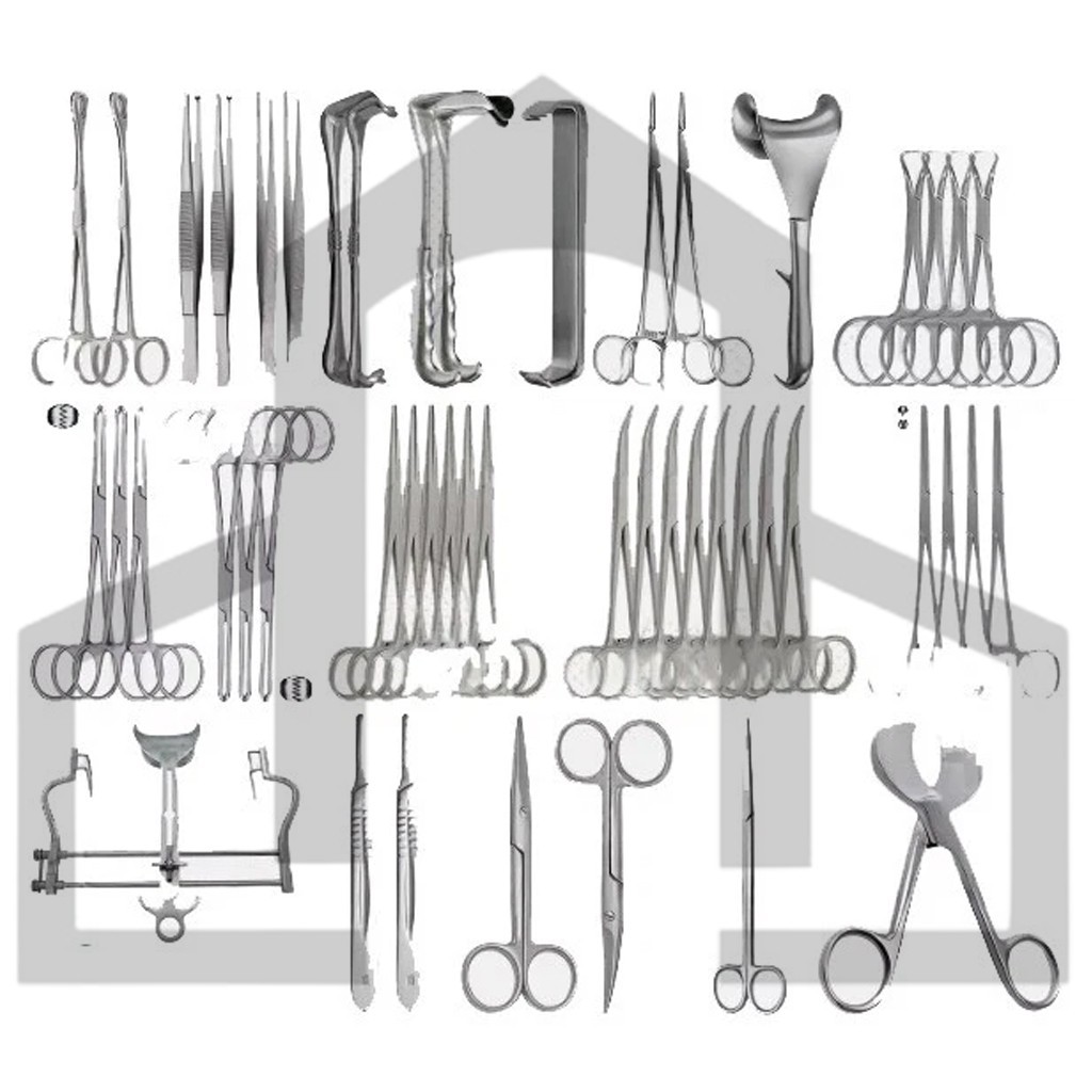 C Section Custom Surgical Instruments 50 Pcs Set