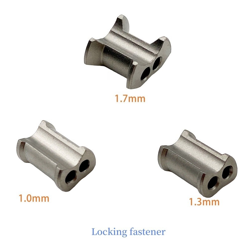 Orthopedic Titanium Cable and lock catch 1.0-1.8mm Surgical Instruments pet