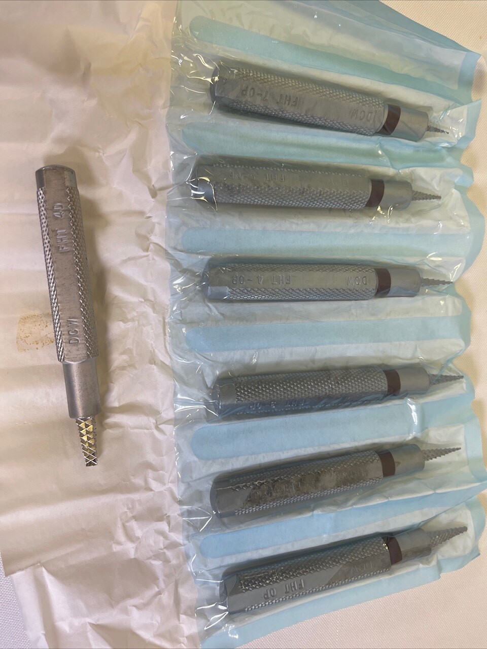 Set of 46 DCW Swanson Finger & Toe Joint Rasps Orthopedic Sizers Podiatry