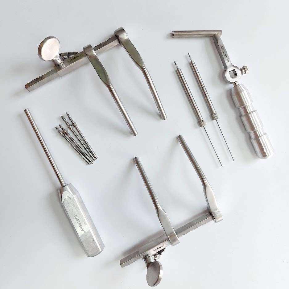 Caspar Vertebral Body Distraction Set Spinal Surgery Instrument Kit Orthopedic