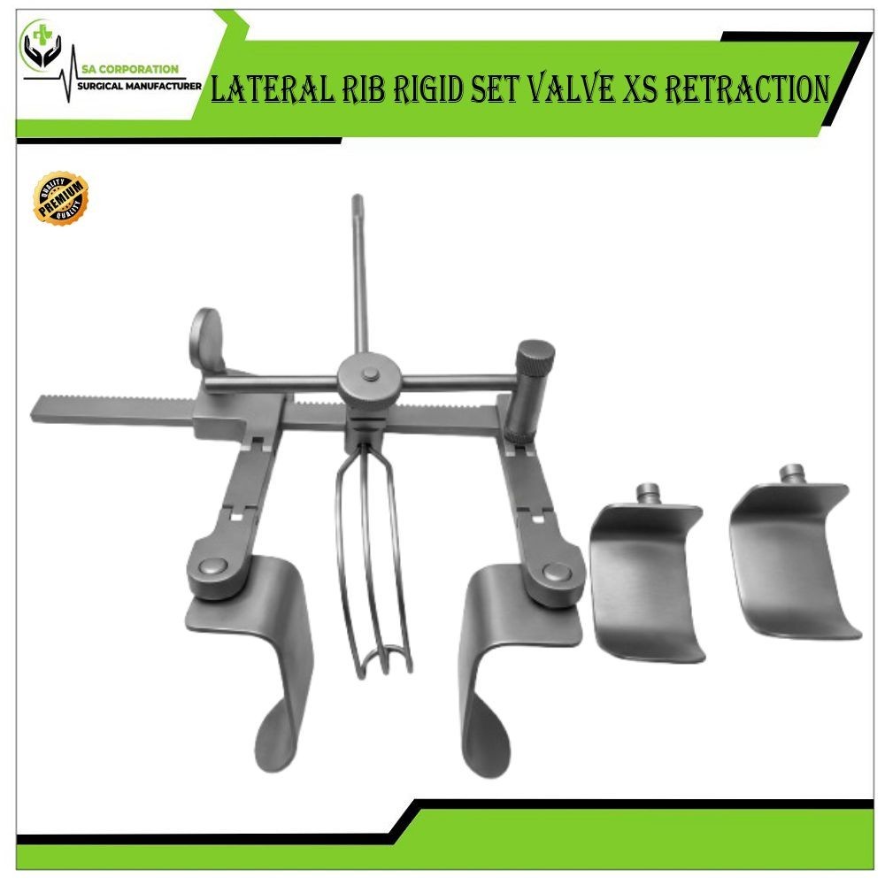 Lateral Rib Rigid Set lateral approach Retractors Valve XS Retraction System