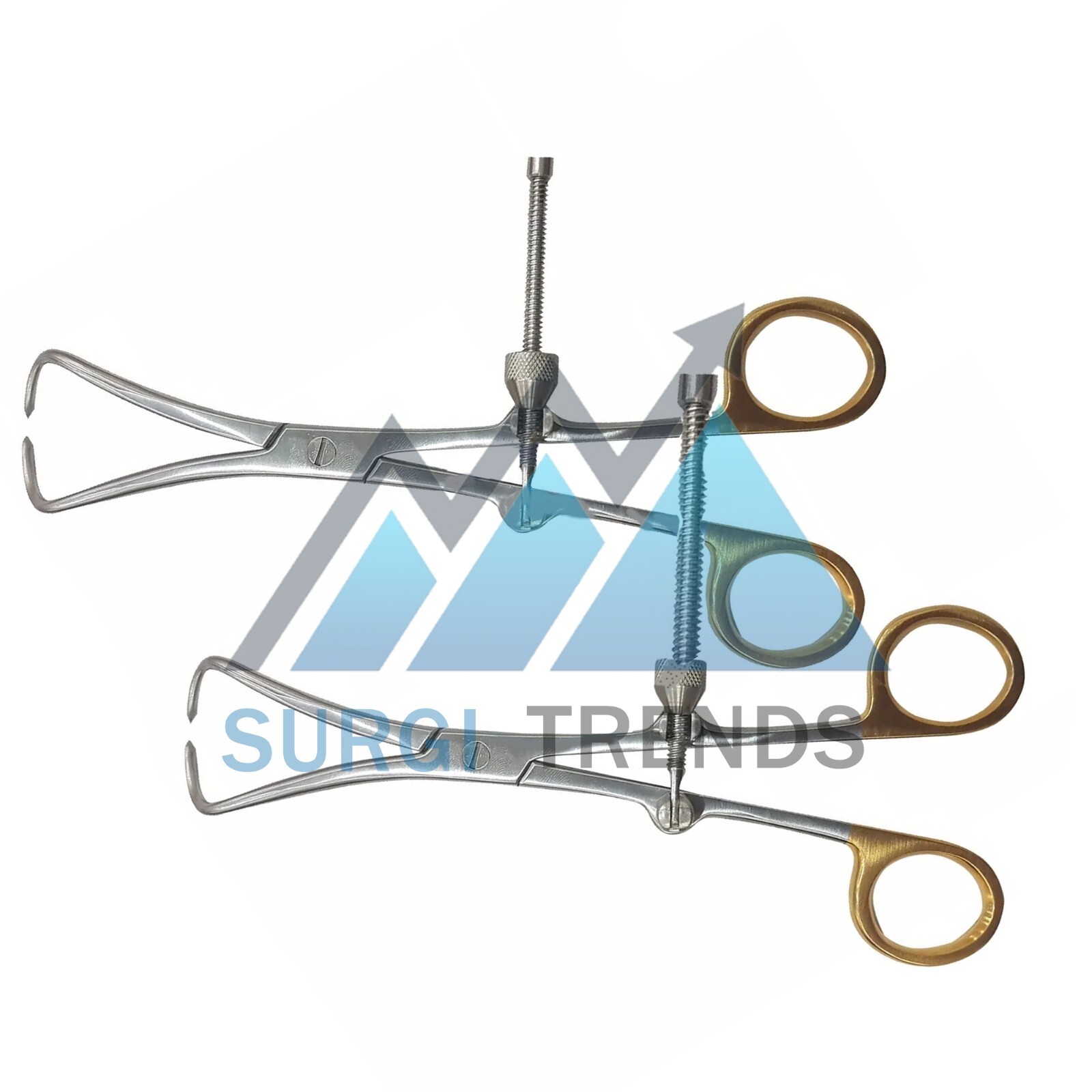 Fixation Screw Bone Reduction Forceps Orthopedic Surgical Instruments 2 PCS