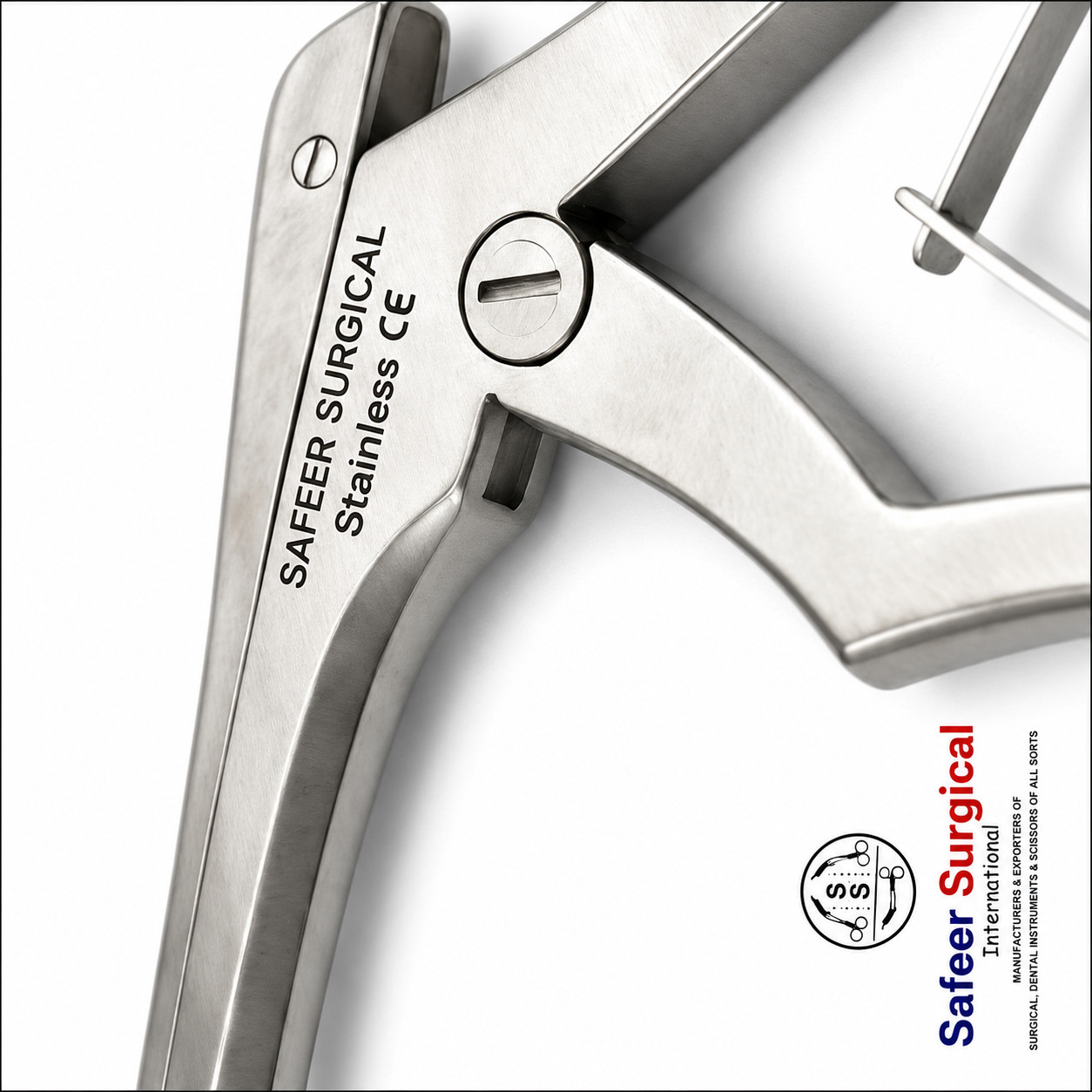 Kerrison Laminectomy Punch Bone Ejector 40°Upward Jaw 18/20/23cm 1-6mm Stainless