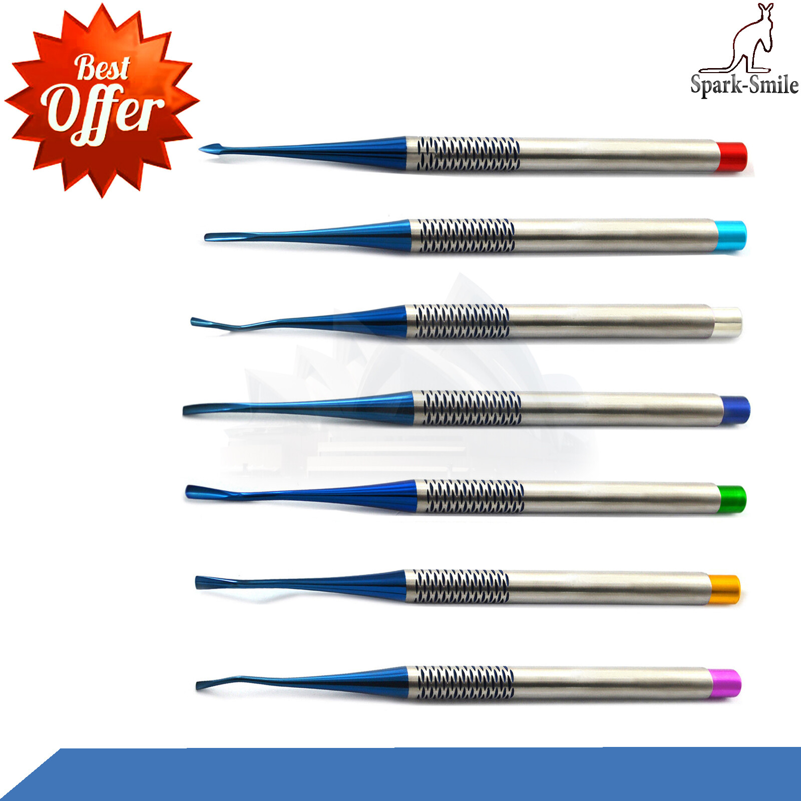 Dental Surgical PDL Elevators Elevators Tooth Extracting Extraction Lab Kit