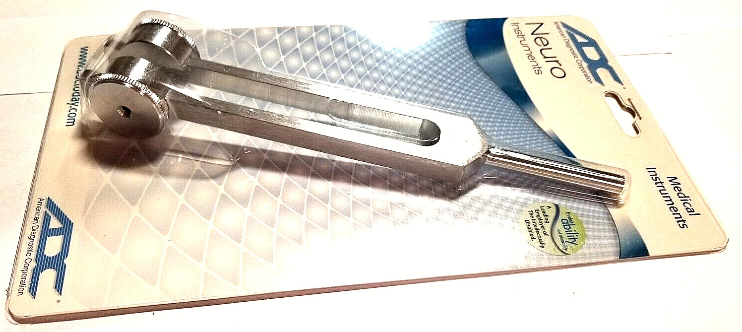 ADC Neuro Instruments Tuning Fork 128 Hz Satin Aluminium
