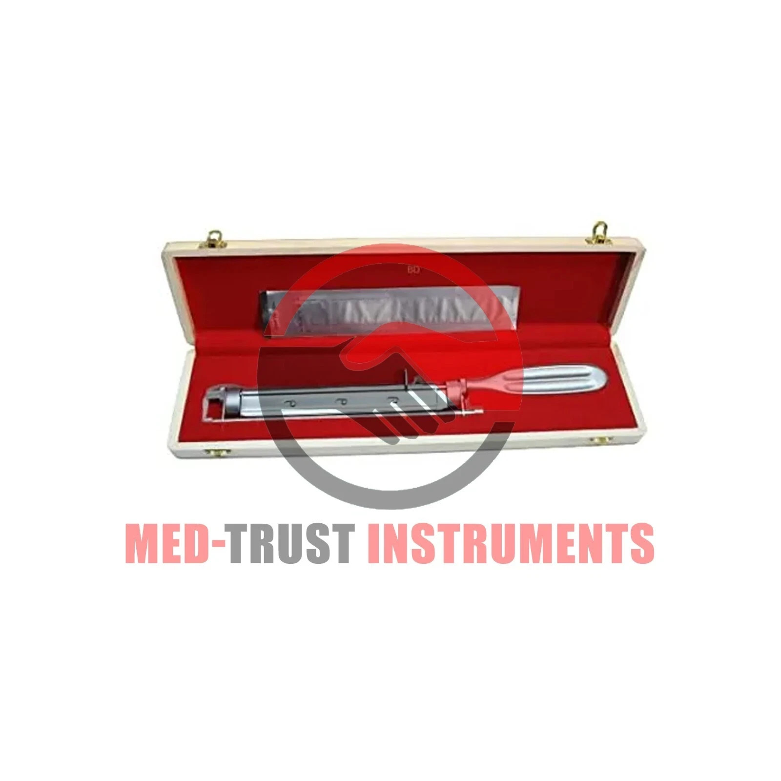 Silver Skin Graft Knife Handle Dermatome with 3 Blades Surgical Instrument Kit