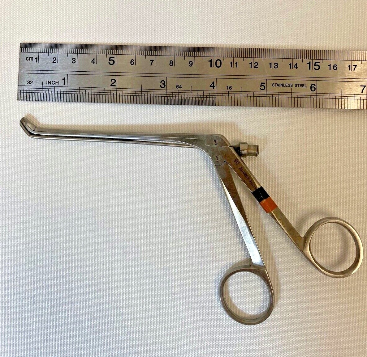 Richards 23-0663 Blakesley Suction 45° Up Size 1 Nasal Forceps ENT