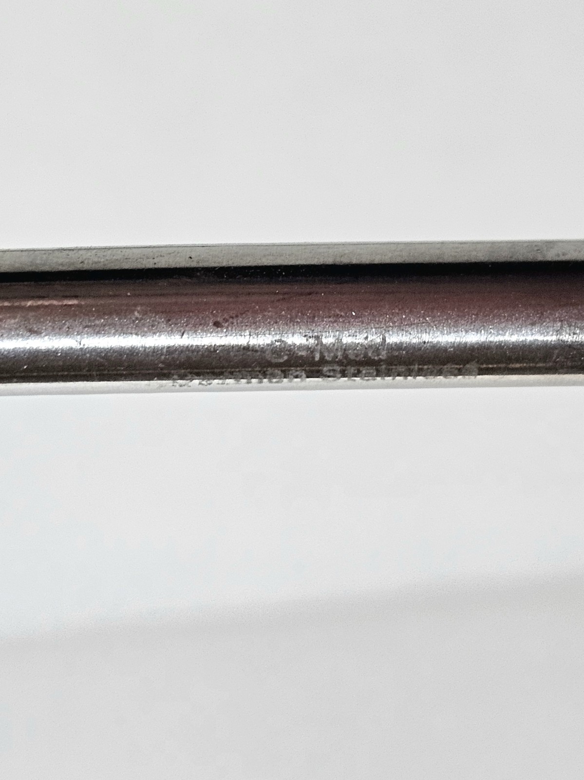 C Med periosteal elevator or bone curette, 9 Inch, Wood Handle