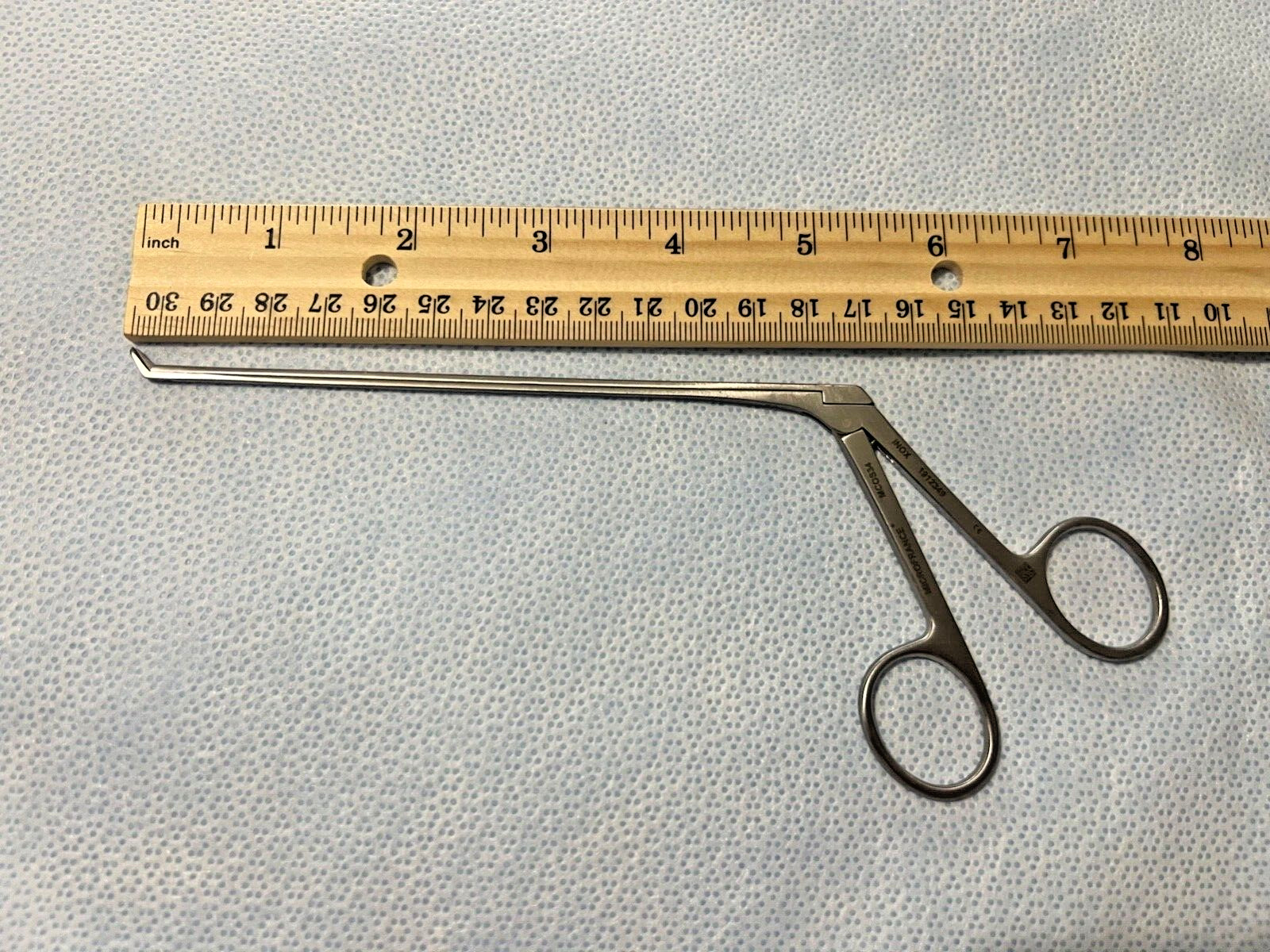 MicroFrance Integra MCOS34 Selesnick Micro Scissor Forceps Angled Up 7mm ENT