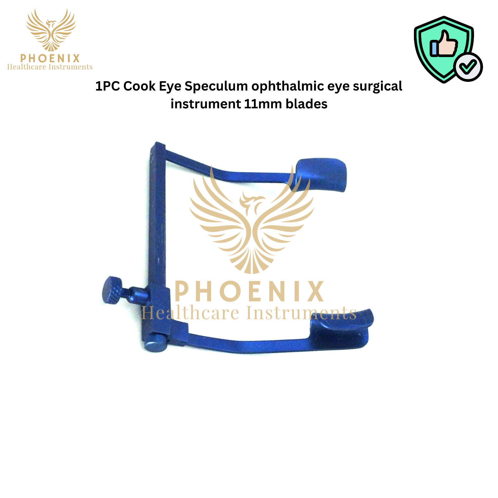 1PC Cook Eye Speculum ophthalmic eye surgical instrument 11mm blades