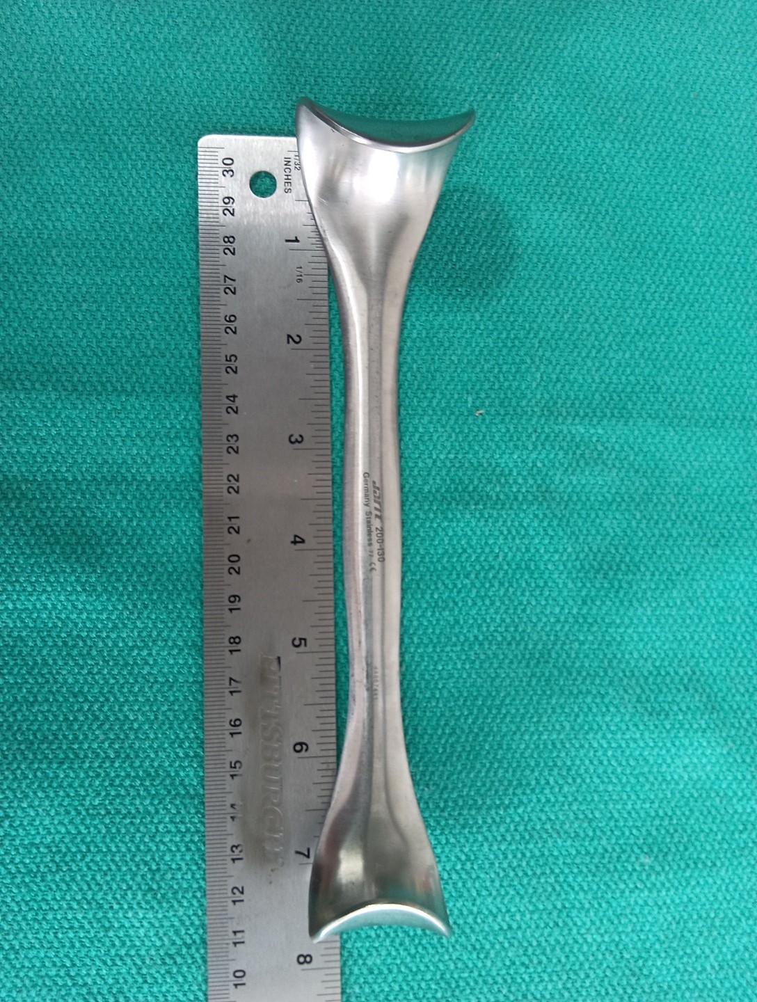Integra Jarit 200-130 Goelet Retractor, Double Ended, 7½
