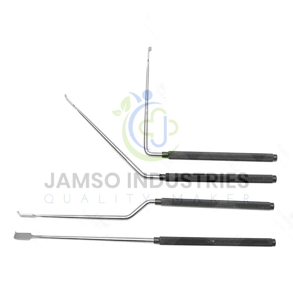NERVE ROOT RETRACTOR SET – 4 PIECES SPINAL & NEUROSURGICAL INSTRUMENT KIT