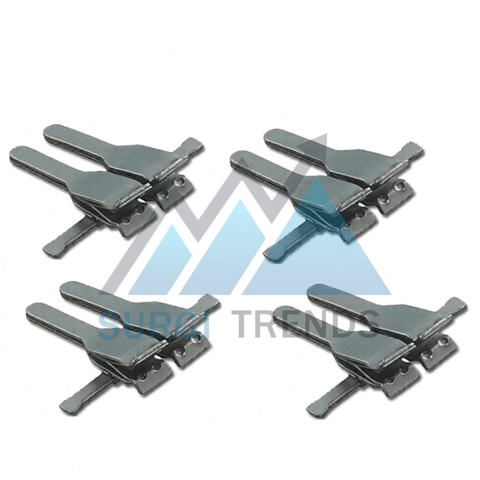 4Sets Neurosurgery Plastic Surgery Micro Vascular Clamps V-2 Small Size 4Set