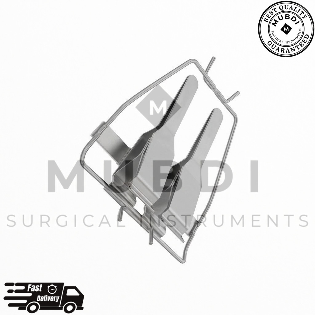 Microvascular Double Clamps Approximator With Frame Micro Surgery Instruments