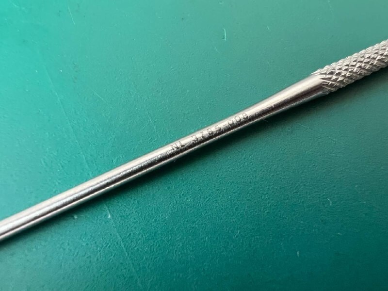 V.Mueller NL3785-008 Rhoton Neuro Spatula 19.1cm