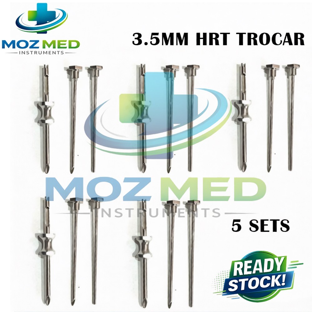HRT Trocar 3.5mm Hormone Replacement Pellet Insertion Trocars 5 Sets