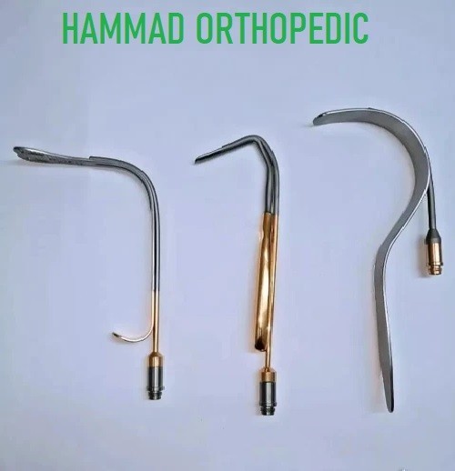 Breast Augmentation Surgical Instrument Set 3 Pcs Stainless Steel Kit