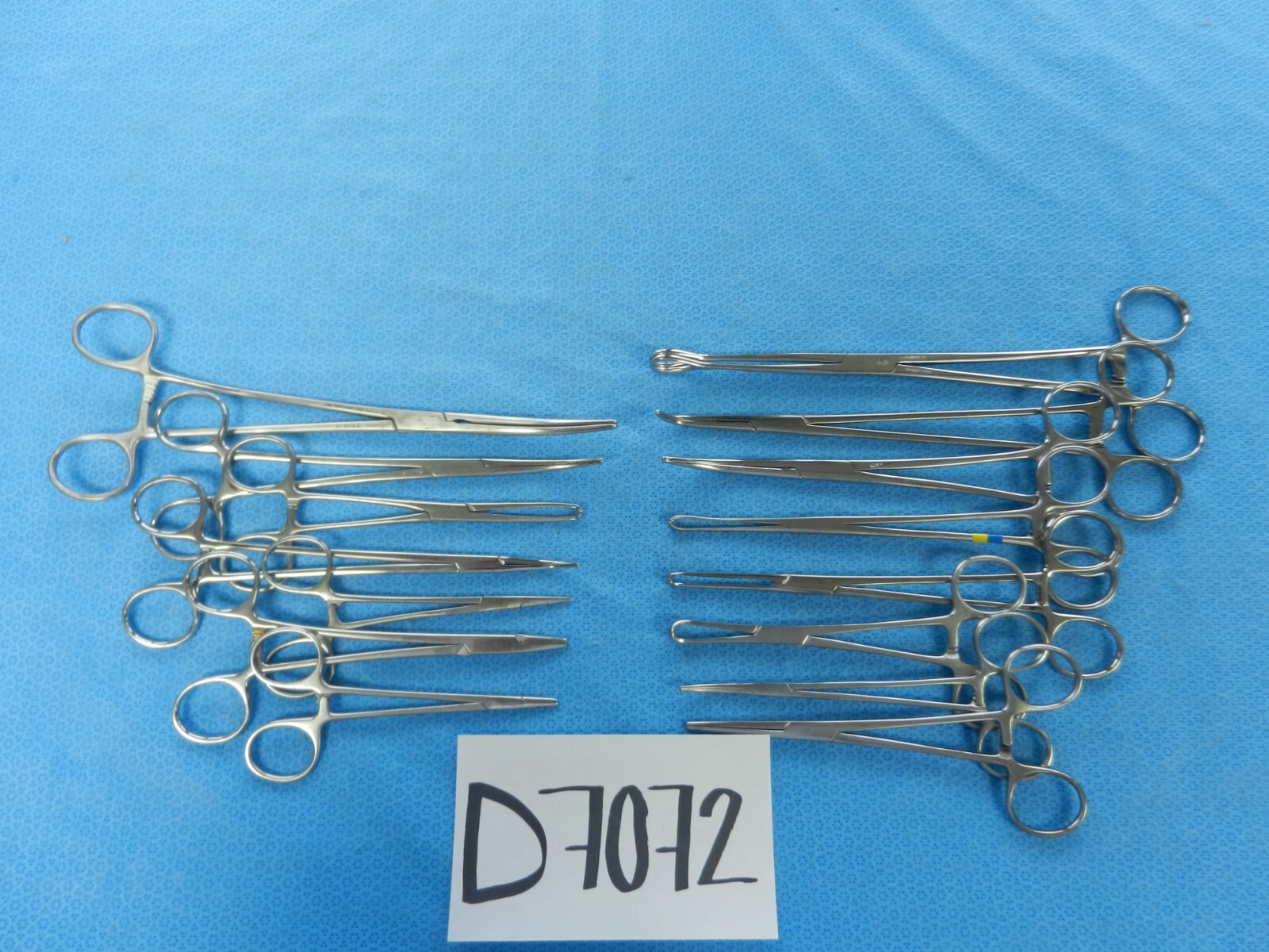 D7072 Pilling Weck Symmetry Codman Surgical Forceps Lot of 15 12.5-25cm