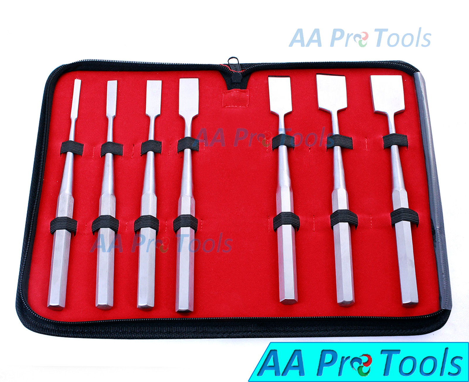 AA Pro: Set of 7 Hibbs Chisel 9″ Orthopedic Surgical Instruments