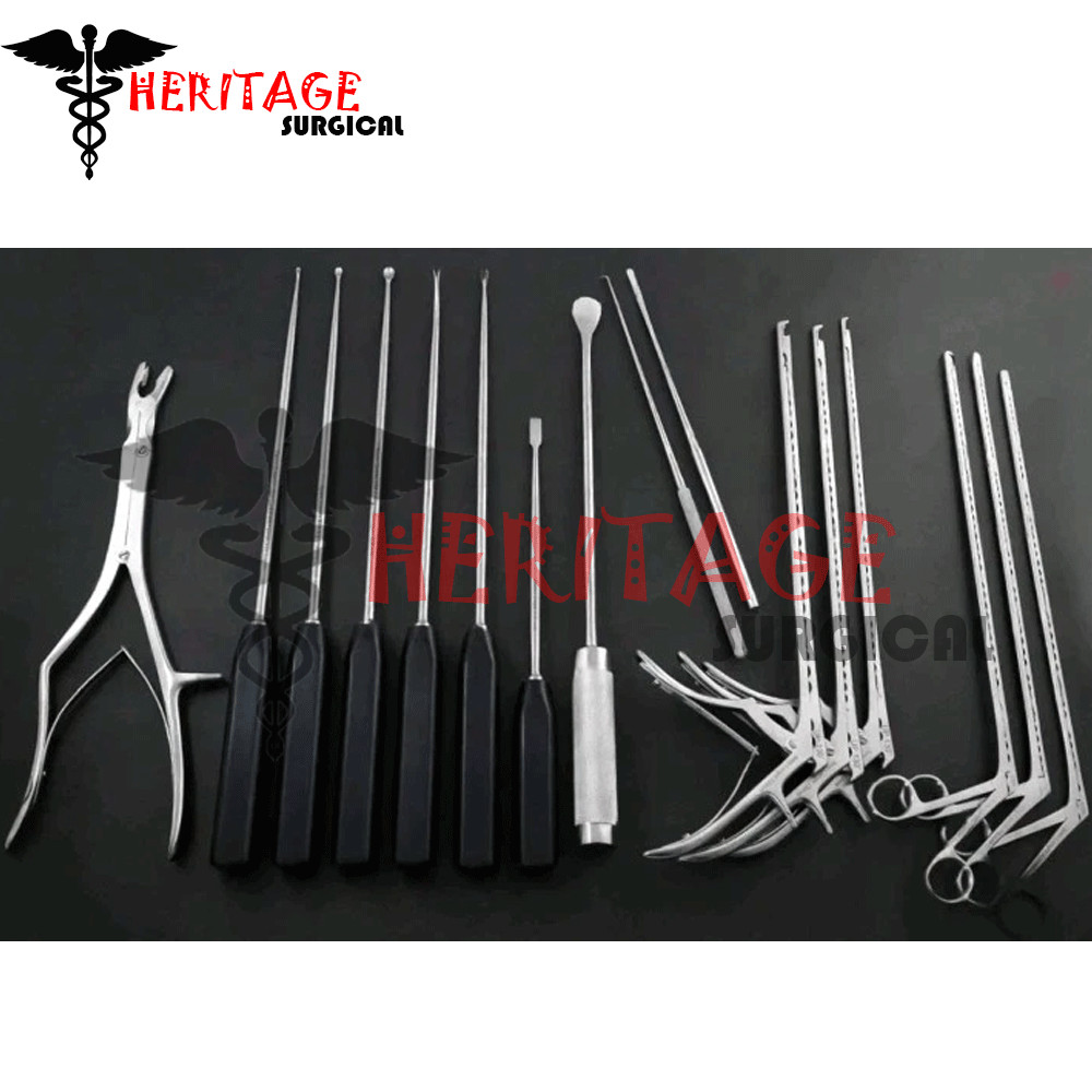 Unique Discectomy Set For Anterior Spine Surgery Instruments